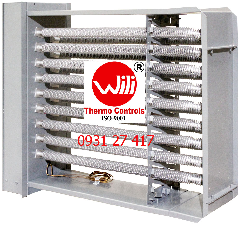 heater duct wattco, air duct heater điện trở sưởi ống gió Điện Trở Sưởi FCU - Điện Trở Sấy Ống Gió HVAC Thermon- USA/ Caloritech/CCI Thermall Mail: Jan.tran@wili.com.vn Liện hệ: 0356 975 994 ( Jan Tran) Điện Trở Sấy Ống Gió HVAC Thermon- USA/ Caloritech/CCI Thermall Điện Trở Sưởi FCU Mail: Jan.tran@wili.com.vn Liện hệ: 0356 975 994 ( Jan Tran) Ứng dụng ĐIỆN TRỞ SƯỞI ỐNG GIÓ Máy sưởi ống dẫn khí Caloritech ™ được sử dụng trong các ứng dụng sưởi ấm tiện nghi Các ứng dụng điển hình bao gồm: •Làm nóng không khí trang điểm •Làm nóng sơ bộ không khí •Thiết bị xử lý không khí •Cuộn dây quạt •Làm nóng đầu cuốI Gia nhiệt đa vùng • Phụ trợ bơm nhiệt hệ thống • Hệ thống sưởi không khí trở lạ DFF là thiết bị sưởi ống có mặt bích với các bộ phận làm nóng hình ống có vây DIF là thiết bị sưởi dạng ống chèn với các bộ phận làm nóng hình ống có vây DFT là thiết bị sưởi ống có mặt bích với hình ống Incoloy ® (không có vây) các yếu tố sưởi ấm DIT là thiết bị sưởi ống chèn với các bộ phận làm nóng hình ống Các tính năng tiêu chuẩn ĐIỆN TRỞ SƯỞI ỐNG GIÓ : •Cắt tuyến tính chính, 160 ° F (71 ° C) 277/600 VAC, 25/10 ampkhông quy nạp •Cắt tuyến tính thứ cấp – Hoàn thành đặt lại thủ công với sao lưu công tắc tơ từ tính trên các đơn vị dưới 300V, 30 kW và nhỏ hơn, 225 ° F(107 ° C) 277/600 VAC, 25/10 amp không cảm ứng Các loại phần tử CỦA ĐIỆN TRỞ SƯỞI ỐNG GIÓ Thiết kế phần tử hình ống có vây là phổ biến nhất Nó kết hợp công suất cao nhất trên mỗi diện tích ống tiết diện, do đó làm cho nó nhiều hơn tiết kiệm hơn thiết kế hình ống Incoloy Các phần tử hình ống có vây được xây dựng bằng cách sử dụng một ống thép với vây thép sóng quấn quanh nó và bện lại với nhau Cái này làm tăng bề mặt truyền nhiệt của phần tử dẫn đếnnhiệt độ hoạt động hơn so với thiết kế hình ống Các phần tử hình ống của Incoloy ® được cấu tạo tương tự, nhưng không có thép vây để tăng khả năng chống ăn mòn Thiết kế Incoloy ®nên chọn nơi có độ ẩm cao hoặc hóa chất ăn mòn nhẹ chất gây ô nhiễm có trong luồng không khí Các thiết bị này được chế tạo và chỉ chấp thuận theo thứ tự đặc biệt Cả hai loại phần tử đều được thiết kế để cung cấp nhiều năm dịch vụ bảo trì miễn phí Không giống như cuộn dây mở thiết kế, máy sưởi ống dẫn được trang bị các phần tử hình ống không phải nguy cơ điện giật cho phép lắp đặt gần thanh ghi hoặc lưới tản nhiệt Cấu tạo ĐIỆN TRỞ SƯỞI ỐNG GIÓ: Có hai cấu trúc khung lò sưởi cơ bản, loại mặt bích hoặc loại chèn. Tất cả các khung được chế tạo từ thép phủ satin 16 khổ Đặc biệt khung thép không gỉ xây dựng cũng có sẵn Một cấu trúc mô-đun độc đáo sử dụng các thành phần khung có sẵn làđược sử dụng bằng cách sử dụng gia số chiều dọc và chiều ngang của hai inch, đảm bảo giao hàng nhanh chóng điện trở sưởi ống gió heater Máy sưởi điện dòng F máy thổi khí nóng, heater duct heater ĐIỆN TRỞ Sấy ỐNG GIÓ HVAC Điện Trở Sưởi FCU - Điện Trở Sấy Ống Gió HVAC Thermon/Caloritech/CCI Thermal Mail: jan.tran@wili.com.vn Liện hệ:0356 975 994 ( Jan Tran) heater Máy sưởi điện dòng Fheater công suất 5 kw